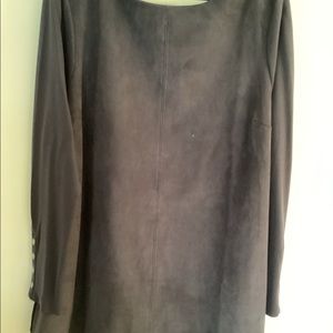 Chico’s Faux suede tunic
